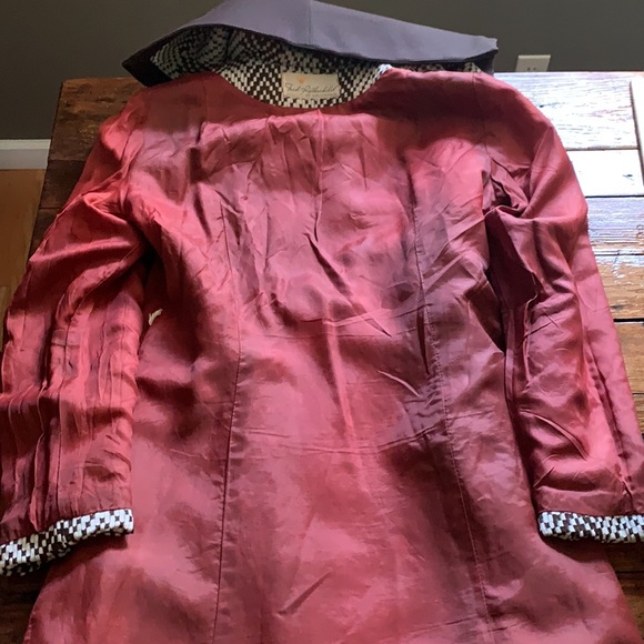 Gorgeous 60’s 70’s RARE vintage long checkered coat - Picture 13 of 15